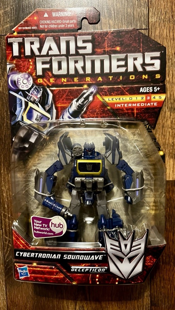Transformers Generations Cybertronian Soundwave WFC Hasbro MOC 2010