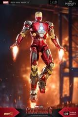 zd toys IRON MAN MARK 19 “TIGER” 1/10 action figure iron man 3 MARVEL NEW