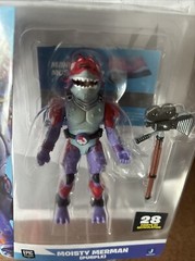 Fortnite Series 25 Moisty Merman 4 Inch Figure w/Manic Mosaic Wrap 2024 NEW