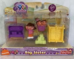 Fisher Price Dora The Explorer Let’s Go Adventure Big Sister Play Set Nick 2007