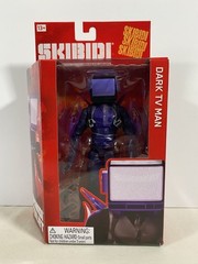 SKIBIDI Toilet Deluxe Figure Series 2 Dark TV Man 6″ Action Figure