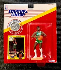 2 – Boston Celtics Reggie Lewis 1991 Kenner NBA Starting Lineup Figures