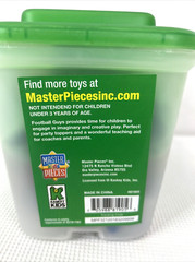 Football Guys Blue Silver vs Red Gold 2002 Kaskey Kids Master Pieces Kids VGUC