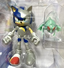 NEW Sonic The Hedgehog METAL VIRUS SONIC w/ZOMBOT FROGGY 4in Action Figure Set