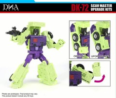 For SS86 Devastator Scavenger Mixmaster WITH BONUS DNA DK-72 Upgrade Kit
