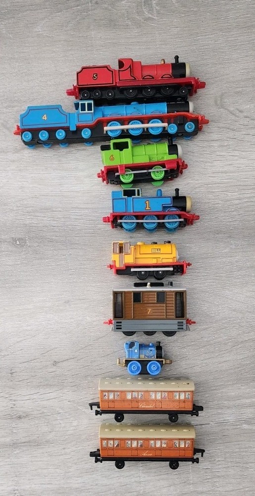 ERTL Thomas 80s 90s Lot Of Trains Gordon James Annie Clarabel Bill Toby Percy