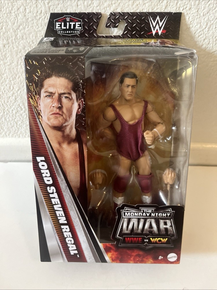 WWE Mattel Elite Monday Night Wars Series 12 Lord Steven Regal, Not Mint