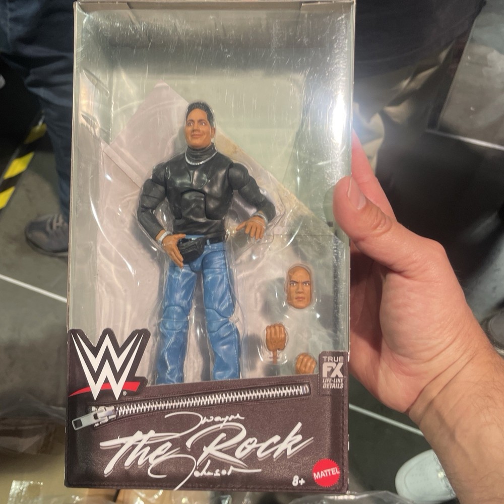 WWE WrestleMania 42 The Rock Elite figure Superstore Exclusive Fanny Pack
