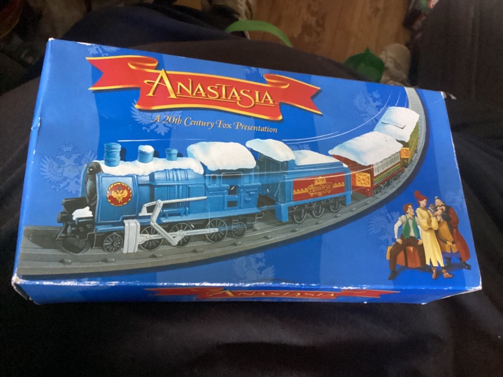 1997 Anastasia Train Set |20th CENTURY FOX PRESENTATION | New in Box 4 Christmas