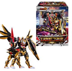 Metal Cardbot Nightgriffon Transforming Robot Car Toy Korean Action Figure