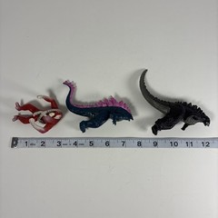 Lot of 10 Godzilla vs King Kong 3″ Figure Lot – Articulated