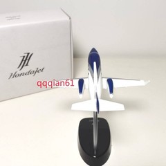 HondaJet Metal Commercial Aircraft Jet Airplane Model Diecast Plane Blue 1:72