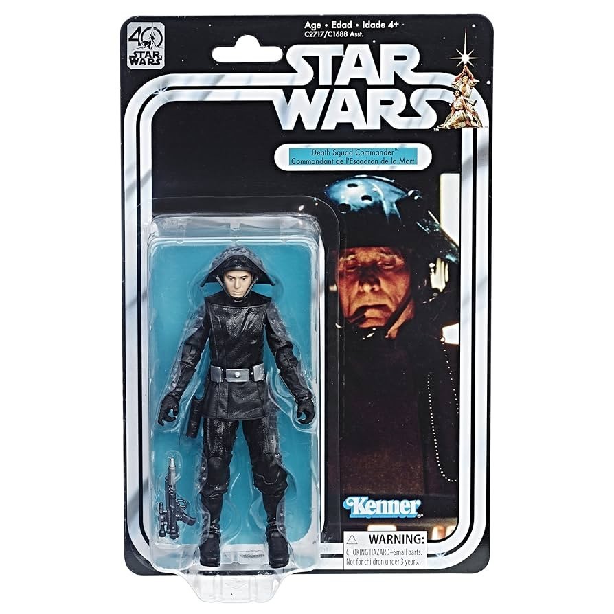 Star Wars E4 Death Squad Commander Action Figure Black Series