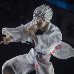 Painted 1/12 Custom Jujutsu Kaisen Gojo Satoru Head Carving For 6″Romankey Figur