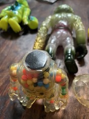 RealxHead and Uamou Lot of 5 Sofubi Figures RXH Real Head Made in Japan