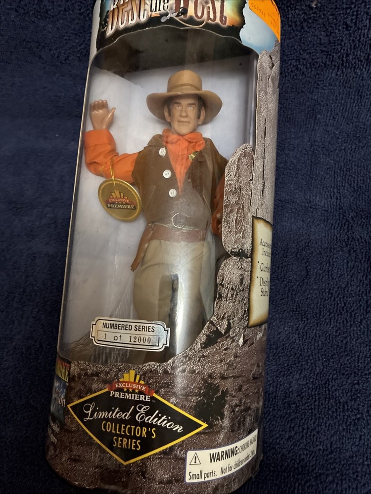 The Best Of The West Gunsmoke Matt Dillon Action Figure LIMITED 1 of 12000