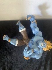 1999 Street Fighter Alpha 3 Blue Blanka Round 1 ReSaurus Action Figure