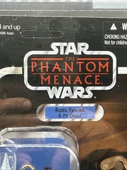 2011 Star Wars Kenner VC77 RATTS TYERELL & PIT DROID Character Debut UNPUNCHED