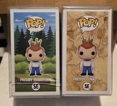 Freddy Funko Pop Glows Blue Ranger Voyage LE 250 & Glows Green Ranger LE 4000