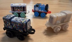 12 Thomas & Friends Micro Trains Lot – Mini Die-Cast/Plastic Toy Engines & Cars