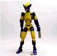 Wolveriné T13 Nova 13 Dummy 13 Posable Articulated 3D Printed Action Figure