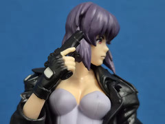 Ghost in the Shell Motoko Kusanagi Captain Anime Figure Desktop Model Toy Gift
