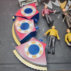Star Trek Movie Galaxy Collection 8 Figure Lot 2009 Playmates Kirk Spock Sulu