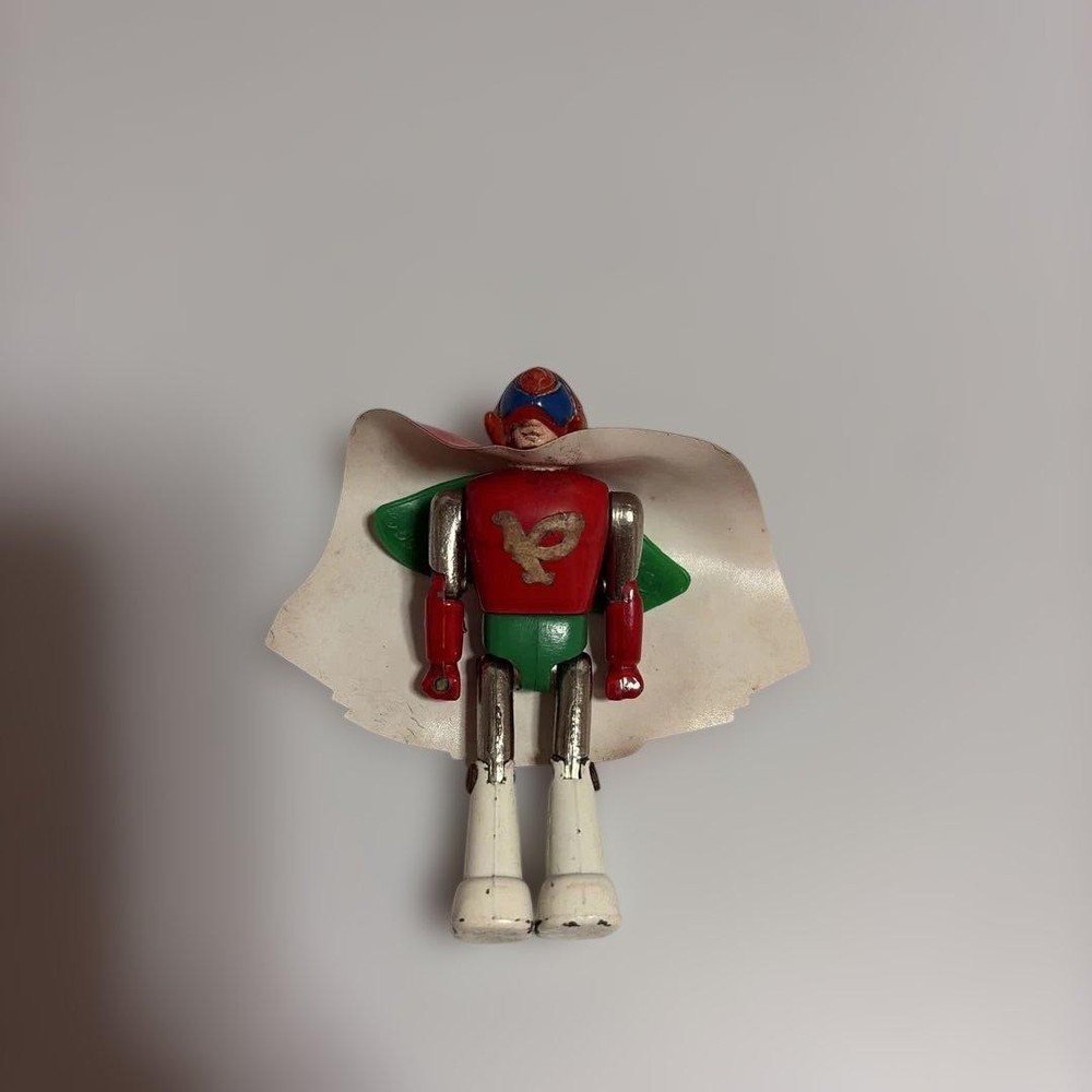 Popy Daitetsujin 17 Harikenbaku Polymer Die-Cast Chogokin Vintage Figure