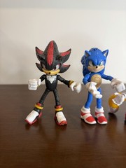 Sonic Movie Lot X4 Light-Up Sonic And Shadow 5 In Figure Target Exclusive Jakks