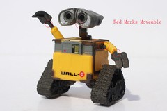 Wall-E Robot Wall E & EVE PVC Action Figure Collection Model Toys Free Shipping