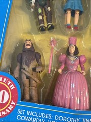 Wizard of Oz Action Figure Toys 50th Anniversary 1988 89 Turner Lot x 6 3.75”