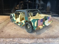 GI Joe Cobra Brawler Humvee Assault Jeep Military Action Figure Vehicle 2001 Toy