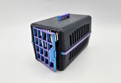 Mini Pet Carrier Toy | 3D Printed Decorative Animal Accessory | Home For Toy Pet