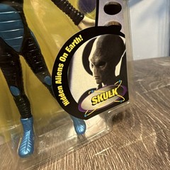 Galoob Men in Black Skulk Bendable Alien Action Figure Boxed 1997