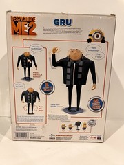 Despicable Me 2 Gru The Talking Genius 11 inch Action Figure Rare 2013 NEW BOX