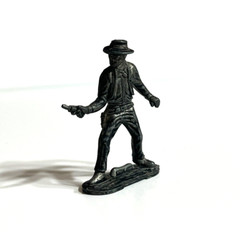 Famous Men of the Wild West Die Cast Metal Figure Wyatt Earp Lawman-2 1/2″