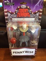 NECA TOONY TERRORS PENNYWISE CLOWN ~ IT STEPHEN KING Box Torn New!!!!