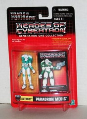 Transformers 2003 Heroes of Cybertron G1 Paradron Medic Generation One Figure