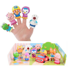Pororo Finger figure 10pcs Set Kids 3y+ Play Toy