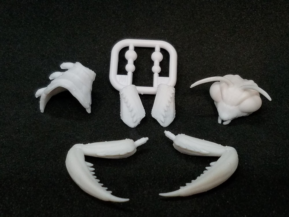 Mantis Mini Kit White Set 1/18 scale – Boss Fight Studio HACKS Vitruvian Armory