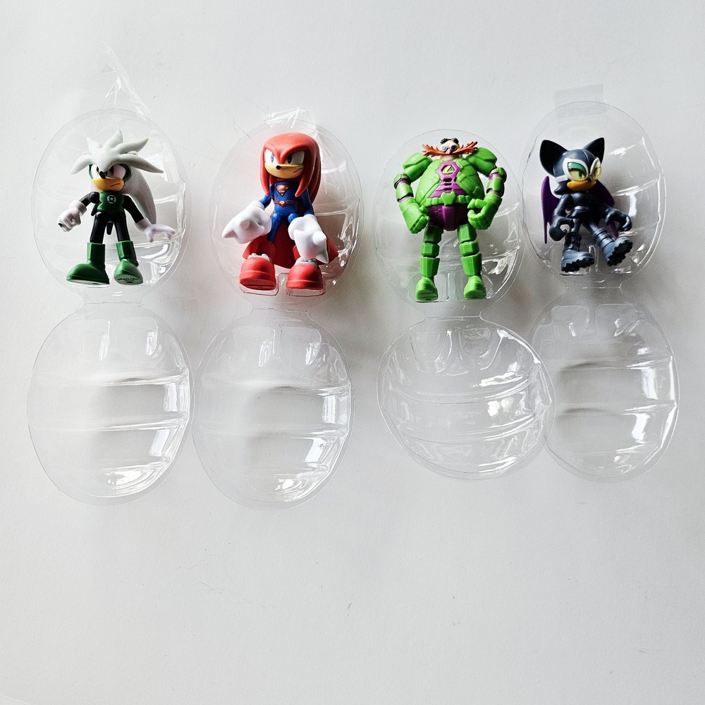 DC X SONIC THE HEDGEHOG BLIND BAG SET OF 4 SERIES 2 CATWOMAN GREEN LANTERN NEW