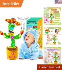 Interactive Singing & Mimicking Cactus Toy – Perfect Baby Gift for All Occasions