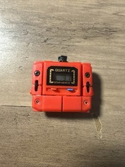 Impulse Robot Watch Red 1980’s Vintage with New Battery Works Great No Band
