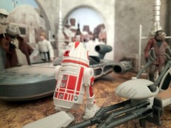 Mos Eisely Spaceport Speeders Custom Backdrop Tatooine Star Wars Hasbro Kenner