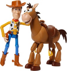 Disney Pixar Toy Story 4 Woody Bullseye Figure Set Ages 3 and Up