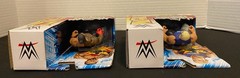 WWE Knuckle Crunchers Series 5 Cody RHODES Roman Reigns 4 Inch Action Figure Set