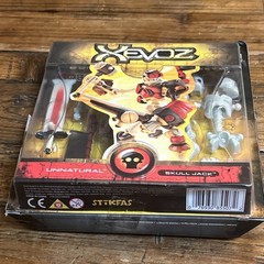 NEW & SEALED! 2003 Hasbro Xevoz Unnatural Skull Rare Jack Figure *MISSING PIECE*