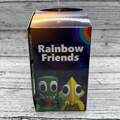 Rainbow Friends Blues Castle 8 Pack Blue Green Cyan Yellow + 4 Mystery Figures