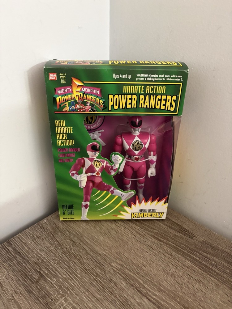 1994 Bandai Mighty Morphin Power Rangers Karate Action Kimberly Deluxe