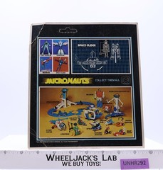 Yellow Space Glider Die-cast Micronauts 1976 Mego Vintage New MOSC Unpunched